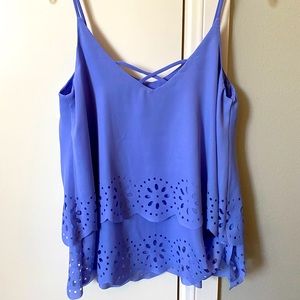 Flowy purple tank top 💜